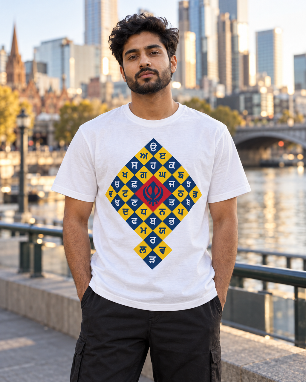 Kite Alphabet Tee - White